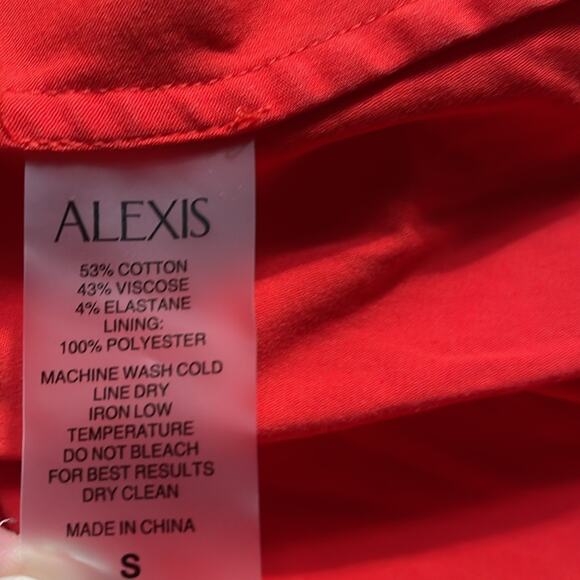 ALEXIS Shae Smocked-waist Dress Poppy - Picture 11 of 13